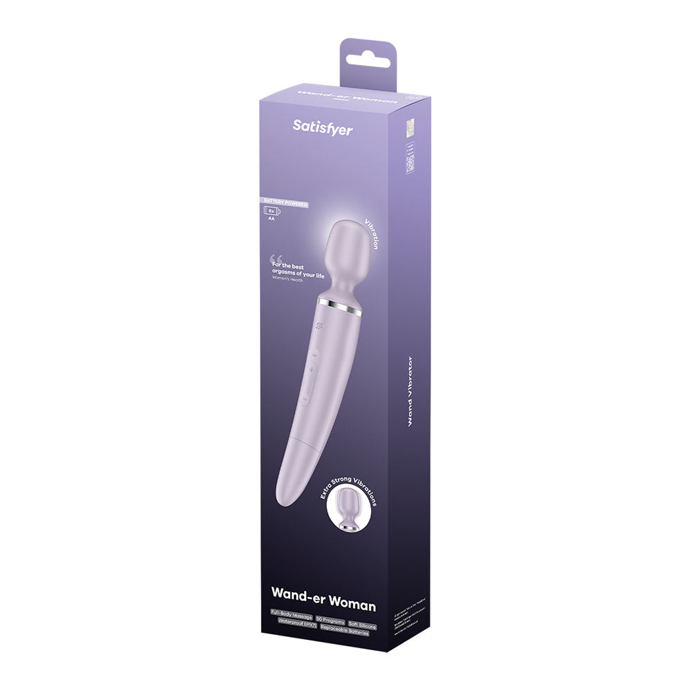 Satisfyer Wand-er Women - Battery Series - Violet 34 cm Massager Wand