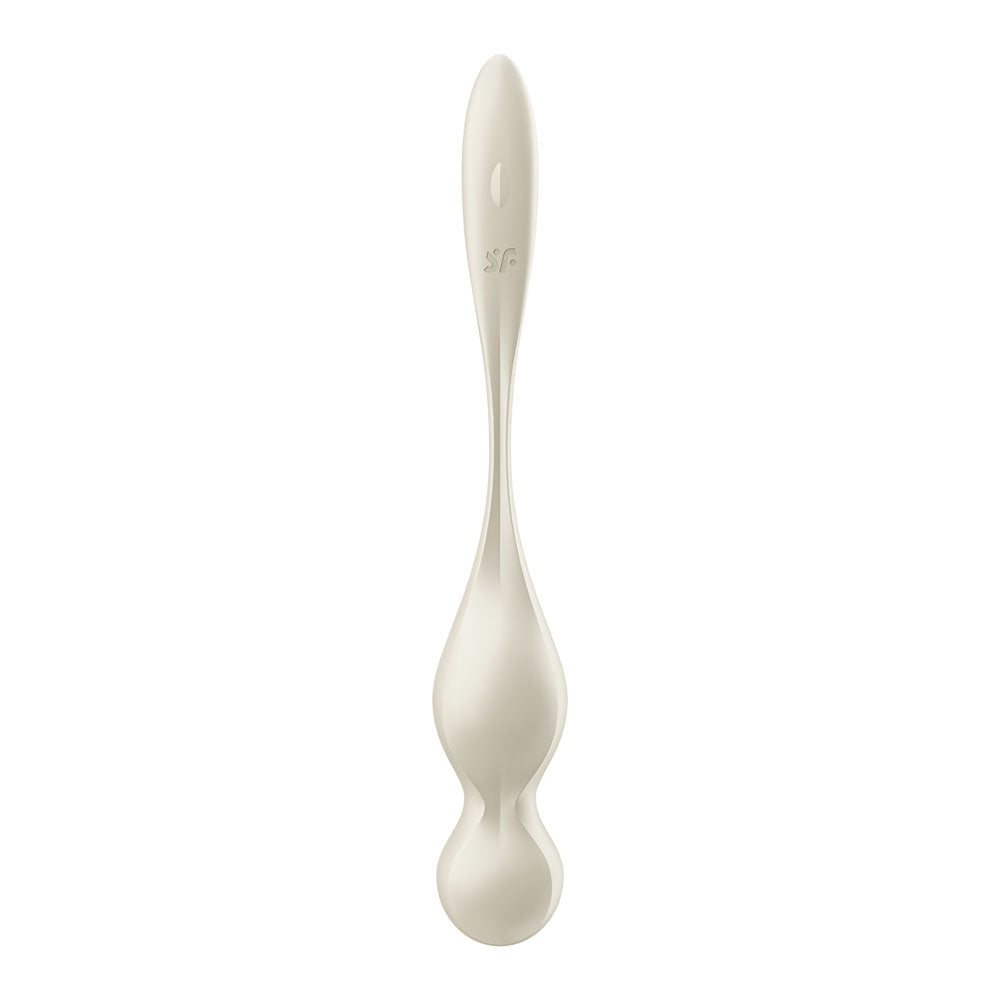 Satisfyer Love Birds 1 - White - White USB Rechargeable Pelvic Floor Trainer with App Control