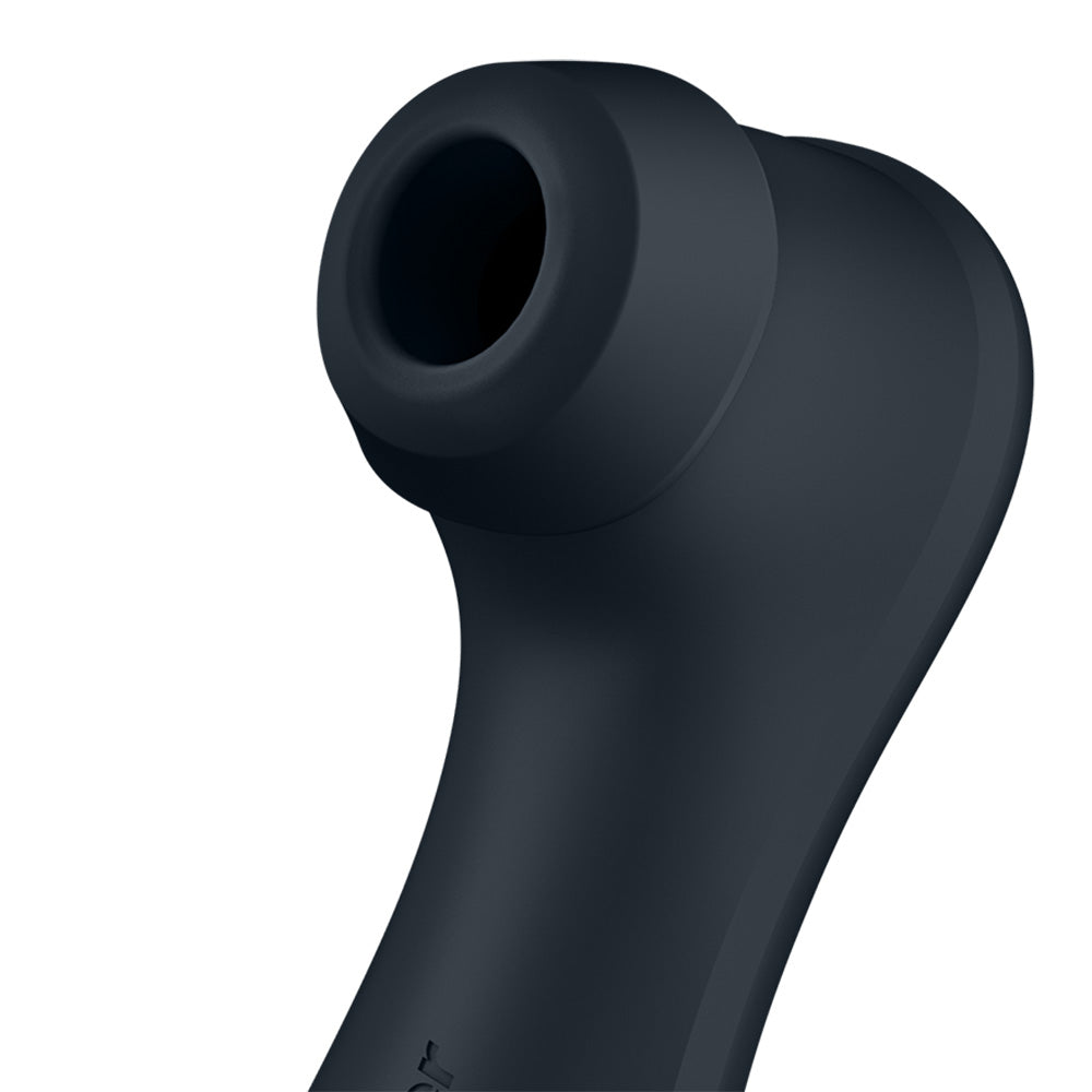 Satisfyer Pro 2 Generation 3 with App Control - Dark Grey - Dark Grey Touch-Free USB-C Rechargeable Clitoral Stimulator