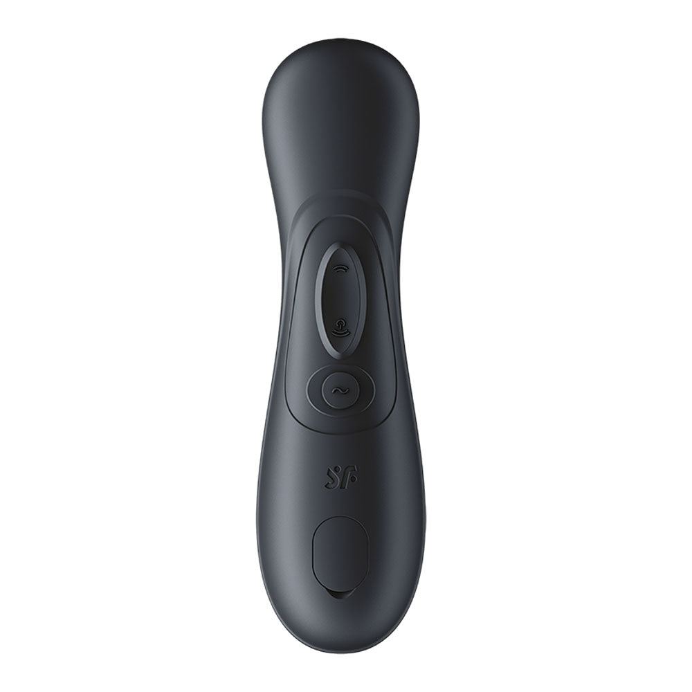 Satisfyer Pro 2 Generation 3 with App Control - Dark Grey - Dark Grey Touch-Free USB-C Rechargeable Clitoral Stimulator