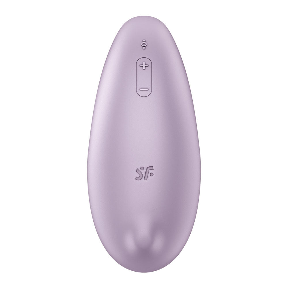 Satisfyer Tap & Roll - Violet USB Rechargeable Tapping & Rolling Stimulator