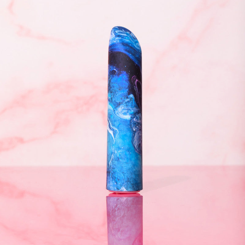 Limited Addiction Mesmerize - Power Vibe - Azure Blue 10.2 cm USB Rechargeable Bullet