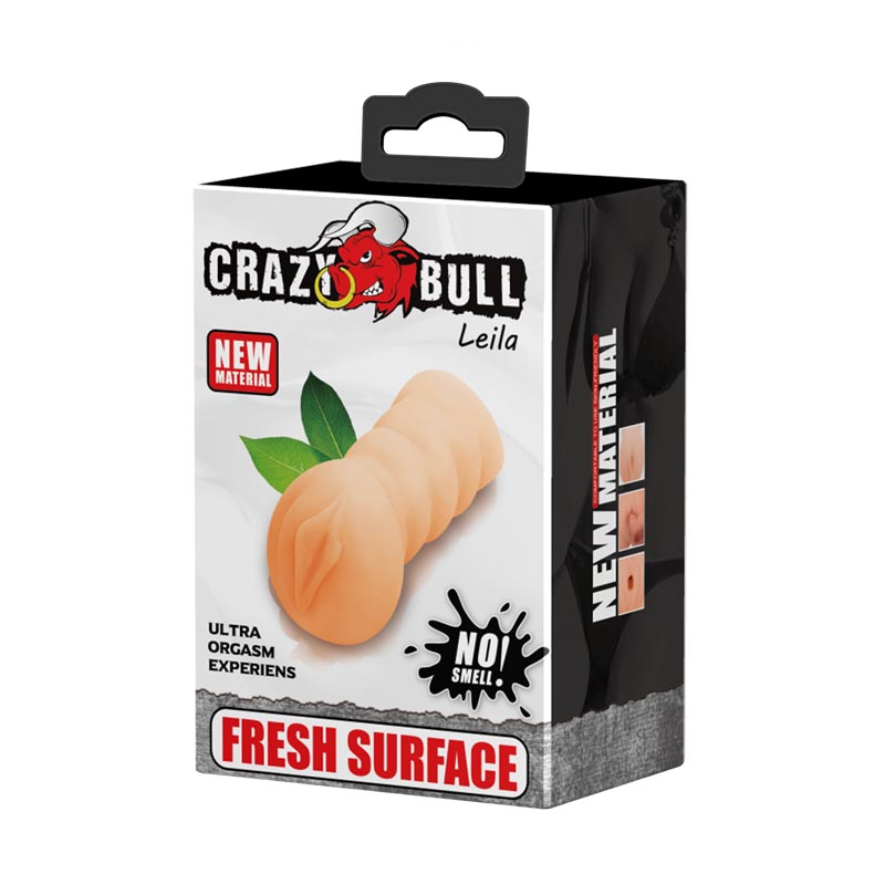 CRAZY BULL LEILA Vagina Stroker - Flesh Vagina Stroker