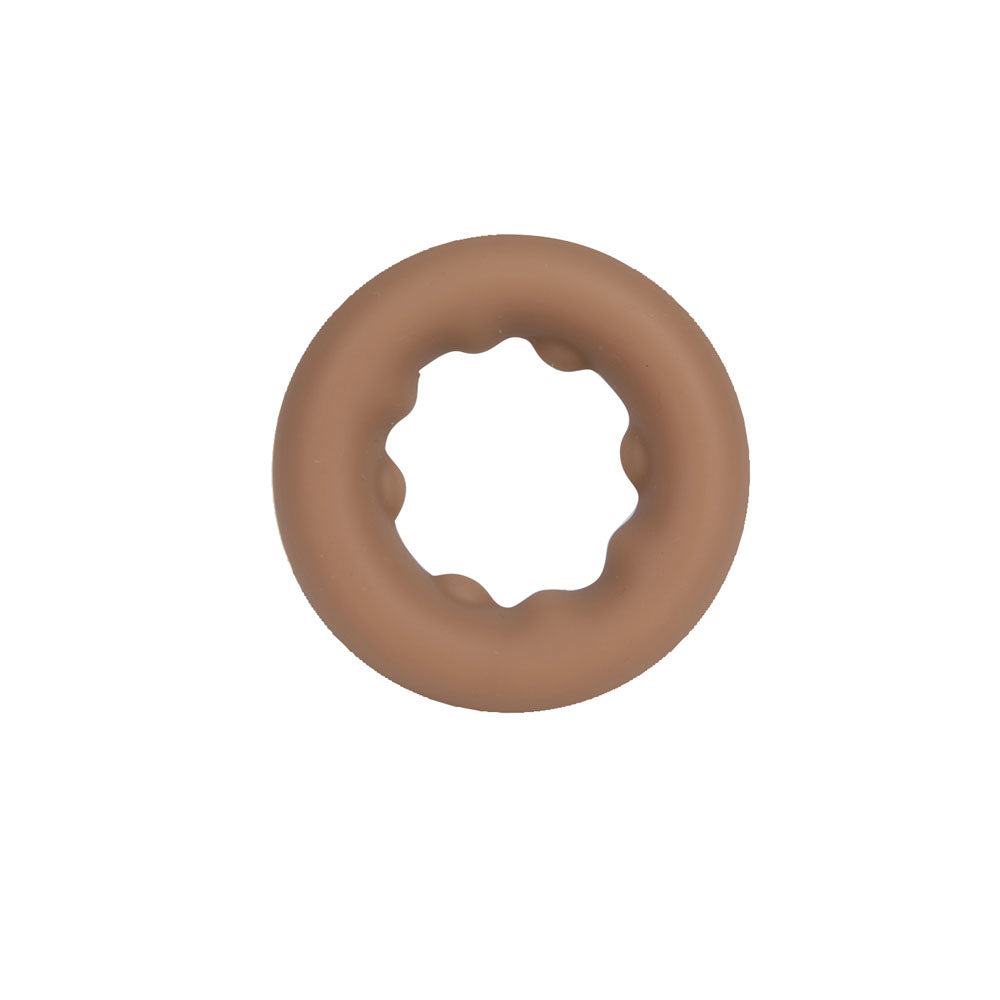 Maia GUNNER - Caramel - Tan Brown Cock Ring