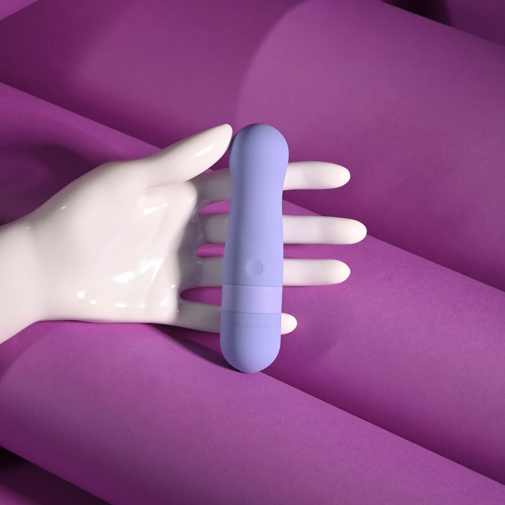 Evolved SQUISHY BULLET - Purple 11 cm USB Rechargeable Bullet