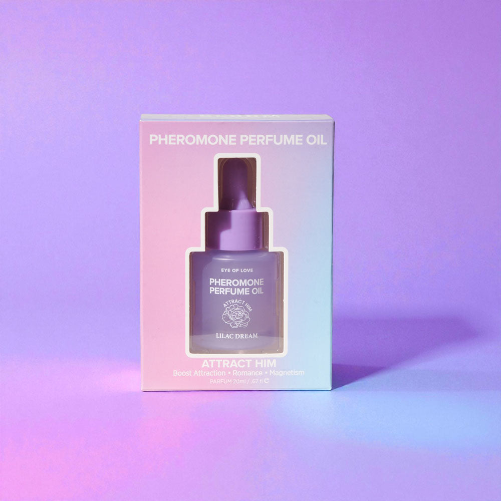 Eye Of Love Love In Bloom Lilac Dream Pheromone Perfume Oil - 20ml - Vanilla Scented Pheromone Perfume Oil for Women to attract Men - 20 ml Dropper