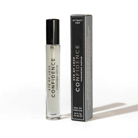 Eye Of Love Confidence Pheromone Cologne - 10 ml - Citrus Musk Scented Pheromone Cologne for Men to attract Women - 10 ml Spray