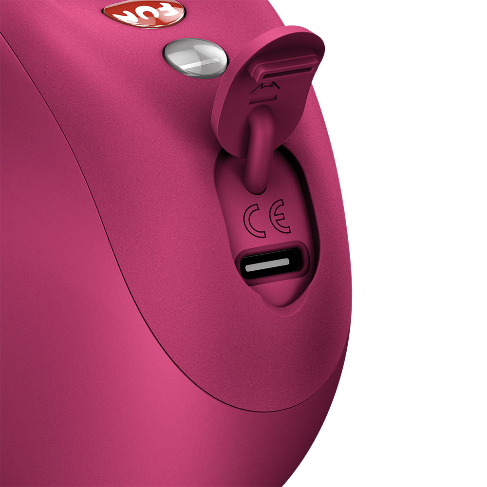Fun Factory MEA Wine Red - Wine Red USB Rechargeable Air Pulse Clitoral Stimulator