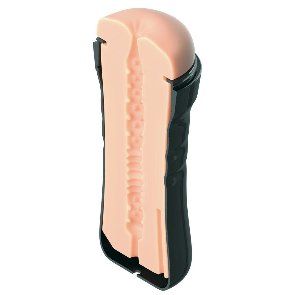 PDX Wet Bussies Super Bangin Butt - Light - Flesh Anal Stroker