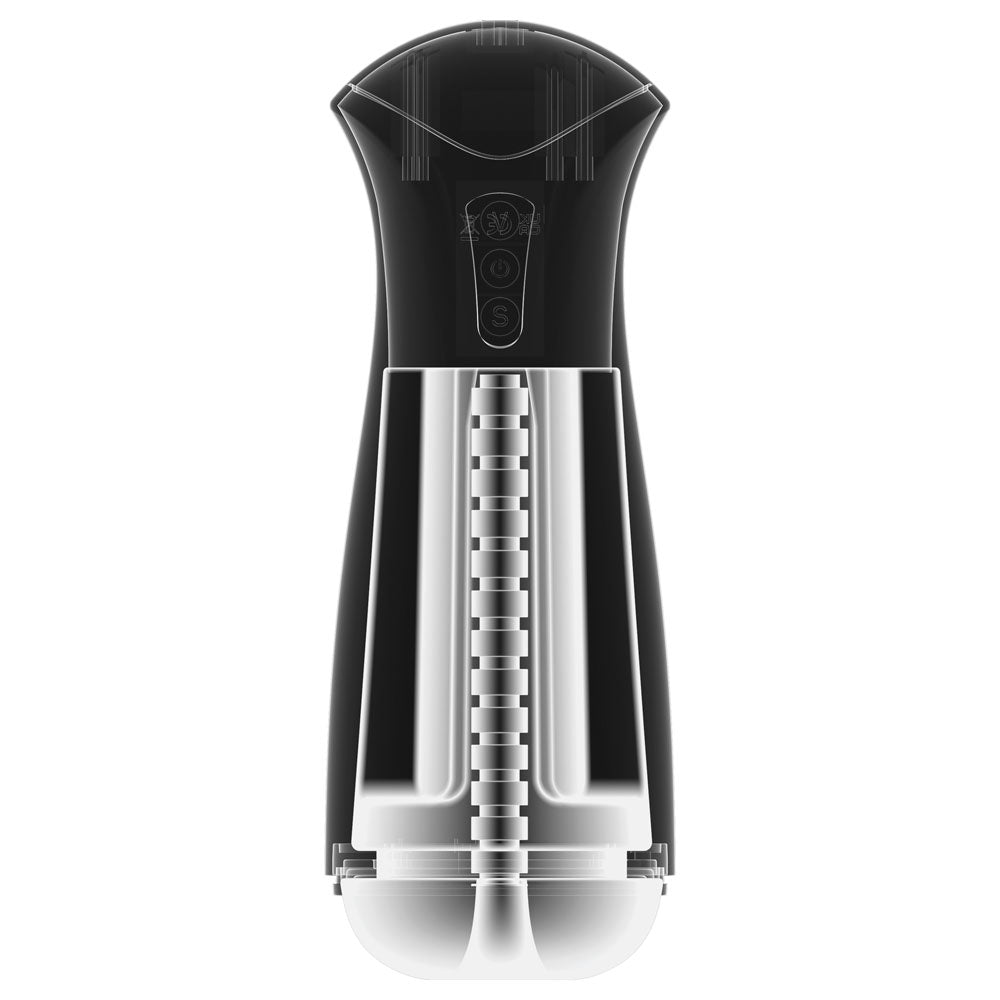 PDX Elite Fuck-Gasm - Flesh - USB Rechargeable Sucking & Vibrating Auto Stroker