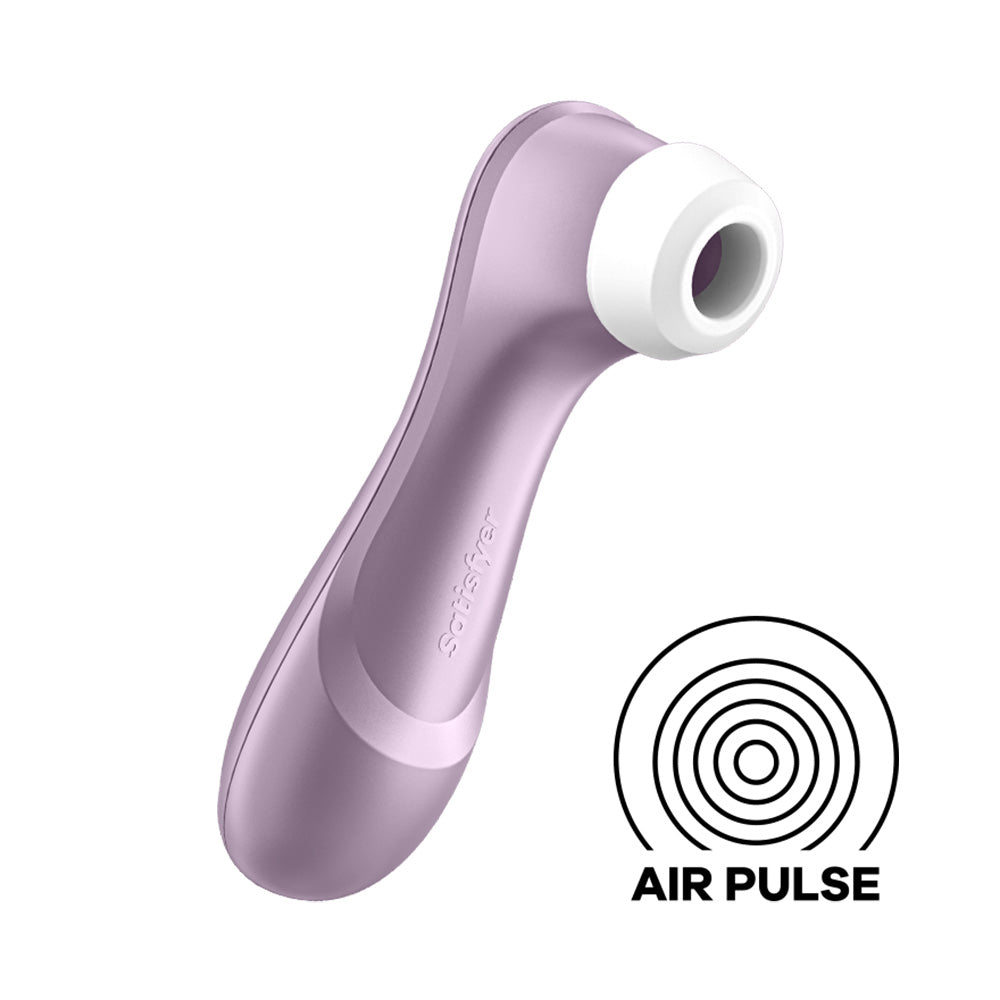 Satisfyer Pro 2 - Purple - Touch-Free USB-C Rechargeable Clitoral Stimulator