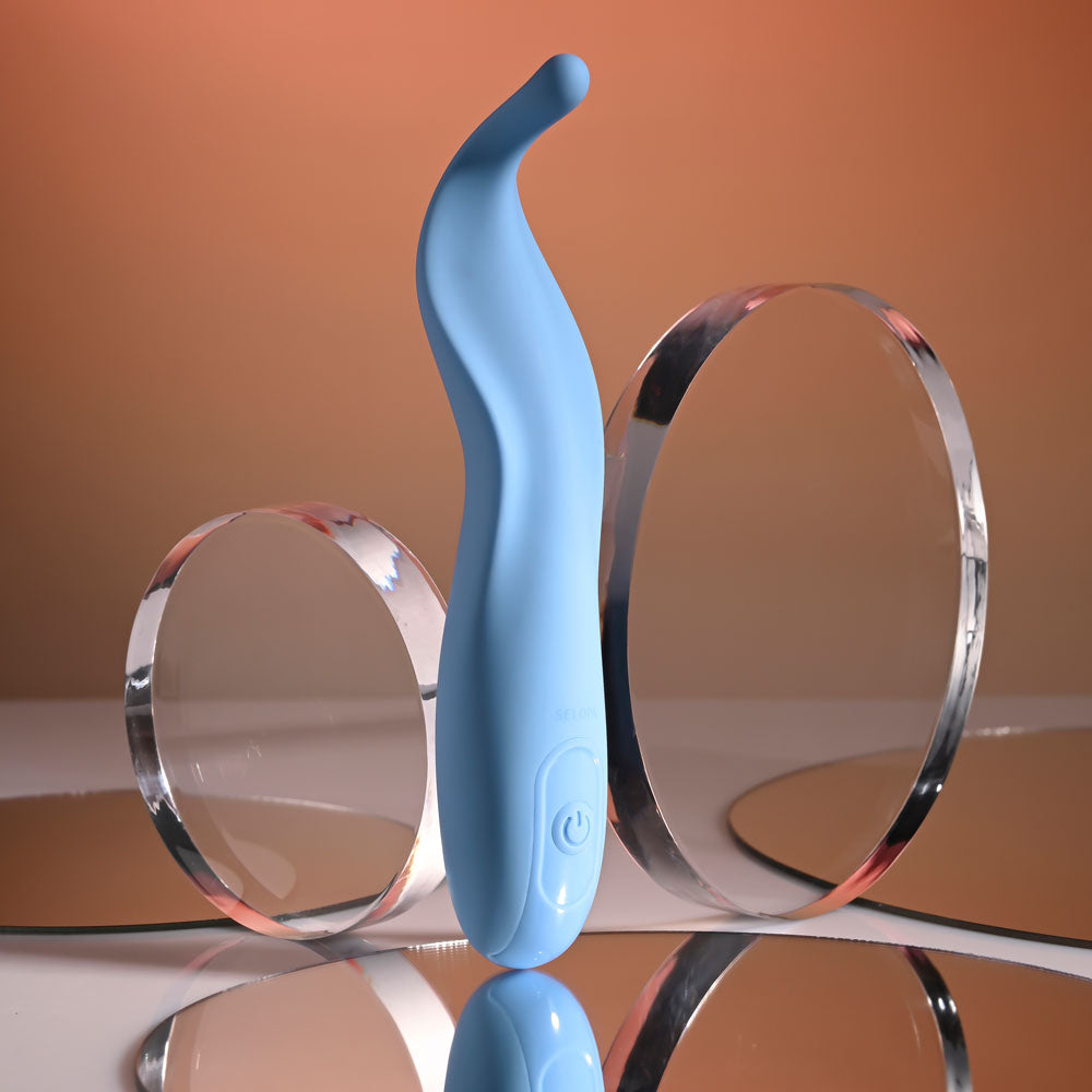Selopa TENDER TICKLER - Blue 16.2 cm USB Rechargeable Pinpoint Stimulator