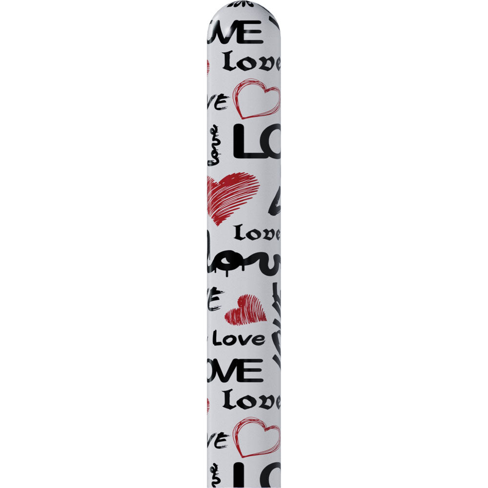 S-LINE Kaotix Love - White 17.8 cm USB Rechargeable Vibrator