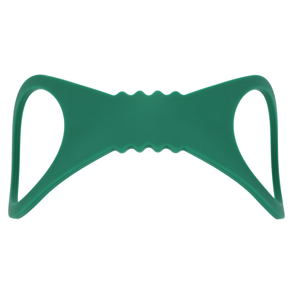 Sex & Mischief Indica Large Silicone Cuffs - Green Large Restraints