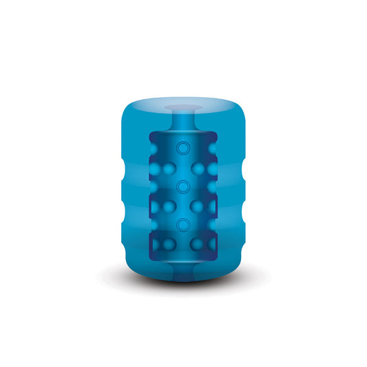 Zolo Backdoor Pocket Stroker - Blue Mini Stroker